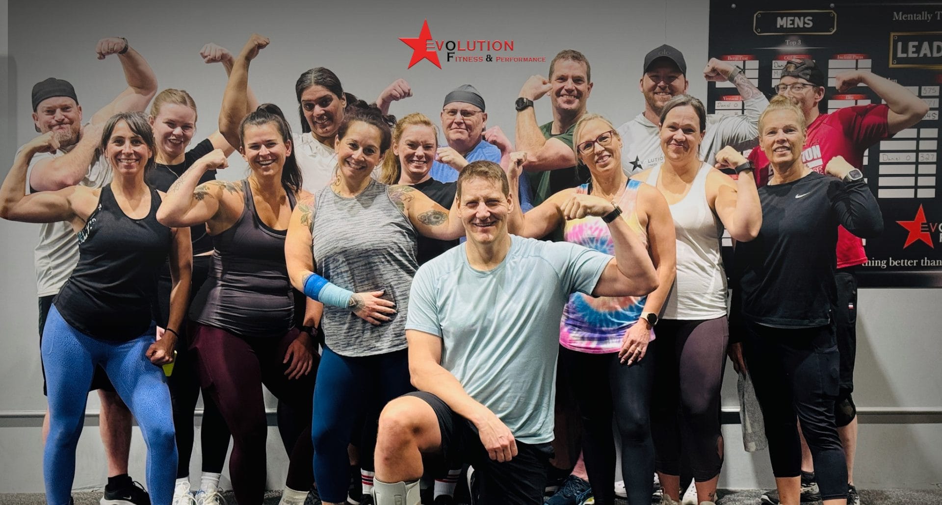 Evolution of Fitness & Performance Group Photo